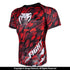 Venum-Tecmo Grappling Short Sleeve Rashguard - Red-3